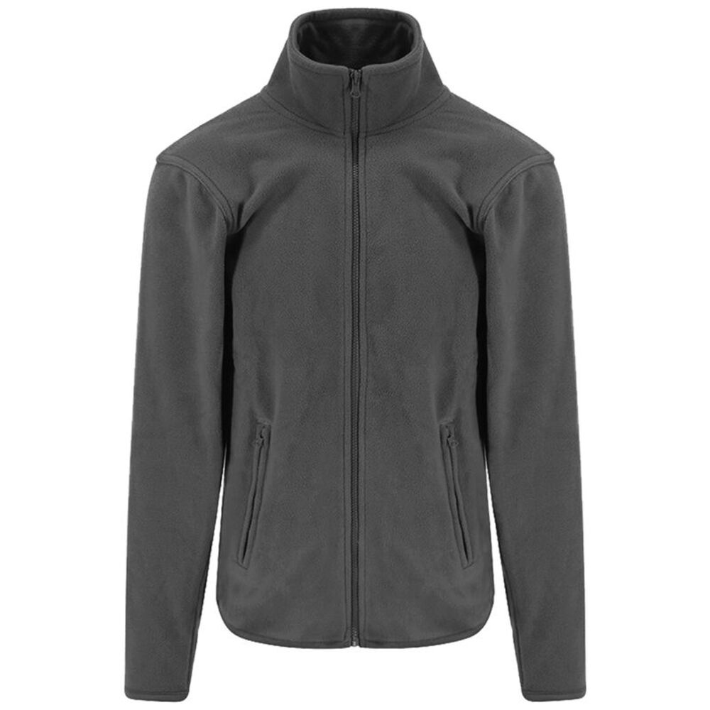 PRO RTX Mens Microfleece Jacket / Solid Gray